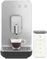 Smeg Bean To Cup Coffee Machine With Milk Steaming System Matte Black