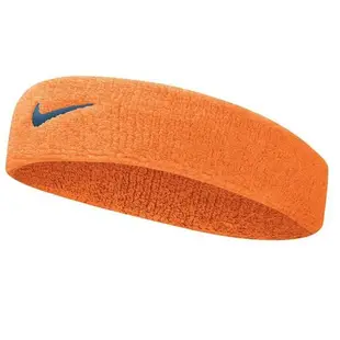 NIKE SWOOSH HEADBAND 系列頭帶 橘色 全新正品