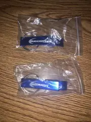 Bud Light BEER Key Chains Bottle Opener Two Total Anheuser-Busch