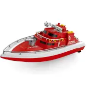 TKKJ H160 RTR 1/28 2.4G RC Boat Cruise Fire Water Spray Ship Full Function Dual Motor Racing Vehicles Models Remote Cont