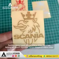 在飛比找蝦皮購物優惠-Scania Mid 切割貼紙總線徽標貼紙