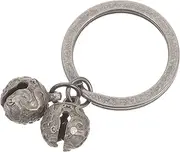 HOMOBABE Decorative Pet Collar Bells Durable Hanging Bell Charm for Cats and Dogs DIY Pet Accessory for Daily Wear Parties and Home Decoration Ancient Tone