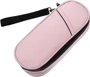 PLAFOPE Insulated Pouch Travel Bag for Diabetics Medical Case Zipper Compact Organizer Pink