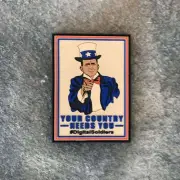 General Flynn: Digital Soldiers Your Country Needs You PVC Patch