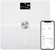 Withings Body + WBS05-BLACK-ALL-JP Smart Weight Scale, Made in France, Black, Wi-Fi/Bluetooth Compatible, Body Composition Meter (Japanese Authorized Dealer)