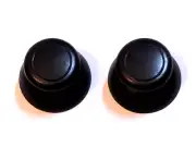 2 New Replacement Analog Thumbsticks for Nintendo Wii U Gamepad Controller Black
