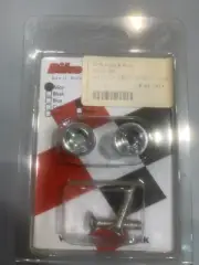 NEW GENUINE BIKE IT REAR PADDOCK STAND SILVER BOBBINS 6mm PDSBOB6