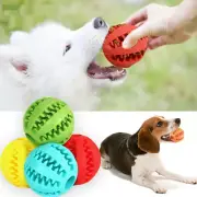 Pet Dog Toy Interactive Rubber Ball for Dogs Puppy Cat Chewing Toys tooth clean
