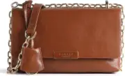 RADLEY London Mill Bay Large Flapover Crossbody Bag in Tortoise Brown H4187205