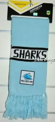 NWT - Cronulla Sharks Scarf NRL Bar Scarf Rugby League