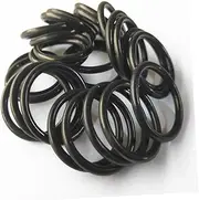 40pcs Rubber Gasket Keyboards Dampers House Appliances Sealing Gasket Assortment Kit Plumbing Sealing Gasket Rings Kit Power Washer Kit Black