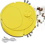 3 In1 Sweeping Robot Vacuum - Auto Sweeping Robot Broom | Anti Collision Sweeping Robot Mop | Usb Auto Mop | Usb Charging Mop | Robotic Vacuums With Auto Carpet Boos | Robot Mop And Vacuum Cleaner