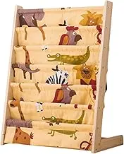 Decorative Bookshelf Front Facing Book Display Shelf Nursery Organizer Bedroom Kids Bookshelf for Toddler Playroom Decor