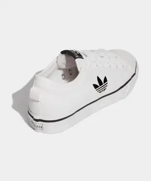 adidas Nizza Trefoil 低筒 復古帆布鞋 白色 HQ6940/ 29 cm
