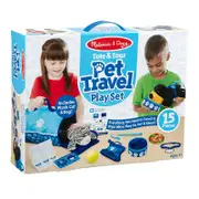 Melissa & Doug Tote & Tour Pet Travel Play Set- Ages 3+