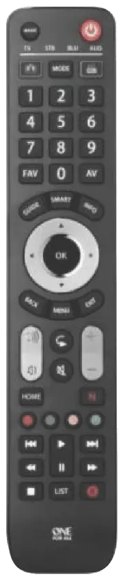 One For All Evolve 4 Device Remote