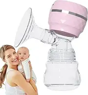 Portable Breast Pump,Electric Breastfeeding Pump - Automatic Pumping Device With 3 Modes 9 Levels LED Display, Low Noise Strong Suction, Anti-Backflow For Moms