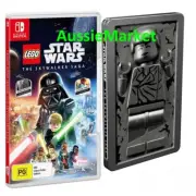 1 x lego star wars skywalker saga carbonite steelbook nintendo switch game new