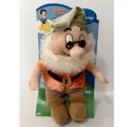 Walt Disney DOC Snow White Seven Dwarfs Stuffed Plush NEW