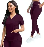 [YEZEX] Scrubs(Burgundy)