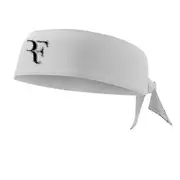 Federer Tennis Headband Sports Bandana Sweat-absorbent Quick-drying Headband White