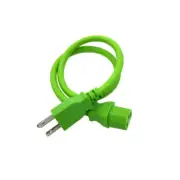 Green AC Cable for HITACHI CP-X275WA CP-X275WT CP-X300 CP-X301 PROJECTOR 2ft