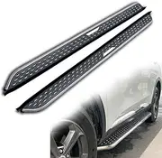 2pcs fit for VW Volkswagen Amarok 2011-2022 SUV Side Step Running Board NerfBar Aluminium Pedal Accessories (with Brackets)