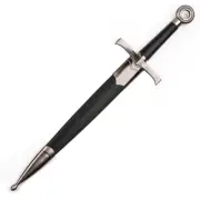 Medieval Knight Irish O Ring Pommel Short Sword Historical Dagger Miniature New