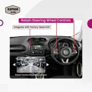 Wireless CarPlay / Android Auto Module for Jeep Renegade | Plug & Play