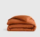 NWT! Quince 100% Organic Terracotta Bamboo Duvet Cover! King/ Cal King (40)