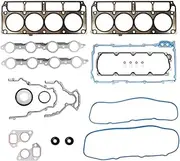 New LS Gasket Set Kit and LS9 Head Gaskets Compatible with LS1 LS6 LQ4 LQ9 4.8 5.3 5.7 6.0L GEN 3 III for Chevy Silverado for GMC Sierra 1500 2500 3500 1999-2010 Replace 12622033 12585673