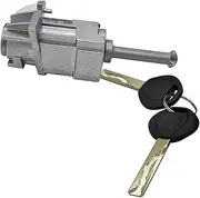 Front Left Driver Door Lock Cylinder Barrel with 2 Keys, for, E46 3 Series 51217019975 car Door Lock