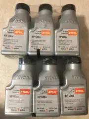 12 pack Stihl 2 Cycle Hp Ultra Synthetic Engine Oil Mix 2.6 Oz 1 Gallon