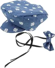 [Ipetboom] Infant Cute Hat: Soft Newborn Baseball Cap with Adorable Print for Baby Photos Outdoor Shoots Protects Eyes from Sunlight