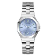 GUESS Ladies Silver Tone Analogue Watch GW0873L1