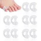 10PCS Gel Toe Separator, Pinky Toe Spacers, Little Toe Cushions Straightener ...