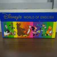 在飛比找Yahoo!奇摩拍賣優惠-兒童教學卡片 迪士尼 Disney's WORLD OF E