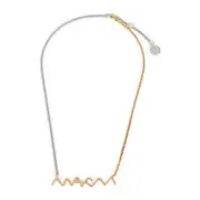 [Marni] Marni-Gold And Palladium Brass Necklace-Donna OS OS
