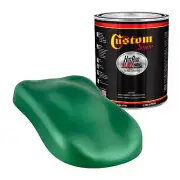 Hot Rod Flatz Emerald Green Metallic Urethane Auto Flat Car Paint, Gallon Only
