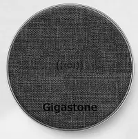 在飛比找誠品線上優惠-Gigastone 9V/10W布質無線快充充電盤 WP-5