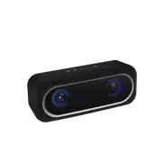 Laser LED Bluetooth Speaker Hand Free Built in Mic Black