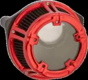 Arlen Ness Method Clear Series Air Filter Red Harley Dyna Switchback 12-16