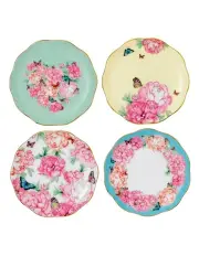 [Royal Albert] Blessings, Gratitude, Joy & Devotion Plate 20cm, 4 Piece Set
