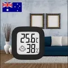 Home Desk Digital LCD Thermo Hygrometer Thermometer Temperature Humidity Meter