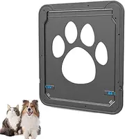 Pet Screen Door, Screen Closing Puppy Door, Wear-Resistant Cat Flap, Automatic Window Barrier, Indoor Gate for Home, 11.42x9.45 inches, Puppy Mesh Access