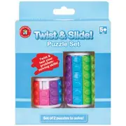 Learning Can Be Fun Twist and Slide Puzzle Set