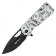 6.25" Black Benjamin Pocket Knife