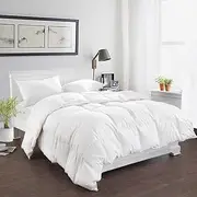 200GSM White Duck Down Feather Summer Weight Quilt/Duvet/Blanket (Single)