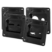 Four Pack Penn Elcom M1503 ABS Dish for 1 1/4"+ 1 Neutrik D/NL4MP XLR Connector