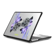 MacBook Pro 14-inch (M1 - M4) Impact Case Chrome Rose Pattern